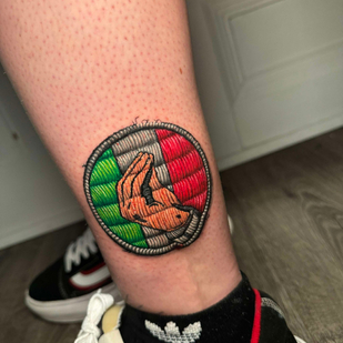 Female  Patch tattoo #84075 | Tattoo Artist Diego Conci