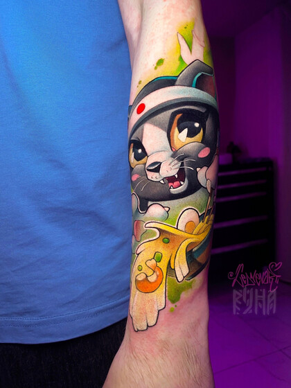 Tattoo Idea # Tattoo Artist Ekaterina Ledneva