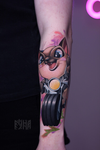 Tattoo Idea # Tattoo Artist Ekaterina Ledneva