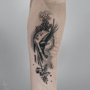 Black and Grey  tattoo #88455 | Tattoo Artist Hossam tattoos