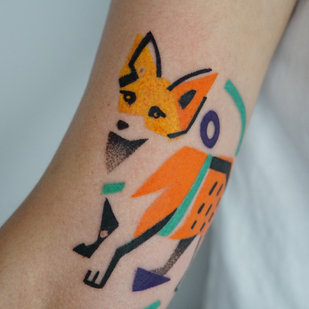 Female  Illustrative tattoo #83710 | Tattoo Artist Marta Kudu