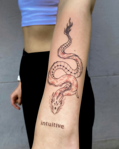 Tattoo Idea # Tattoo Artist Saskia Patrice