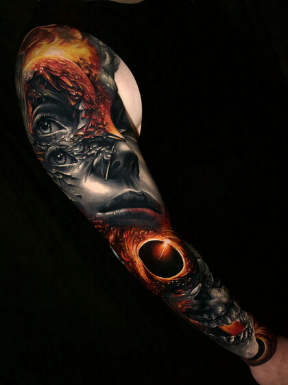 Tattoo Idea #90485 Tattoo Artist Saverio Saluzzi