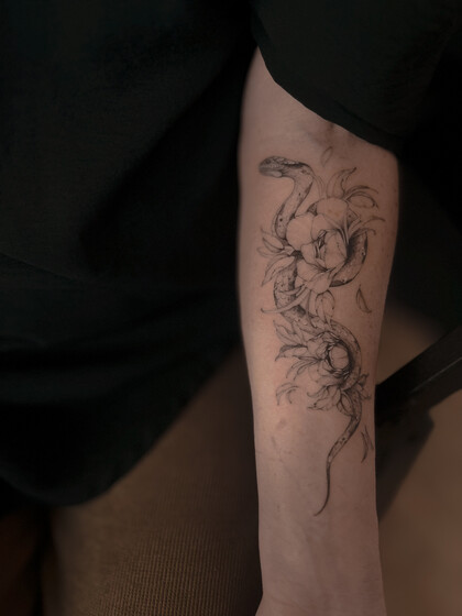 Tattoo Idea # Tattoo Artist Sergeeva Tattoo