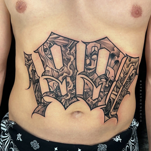 tattoo #90899 | Tattoo Artist Spray Gun