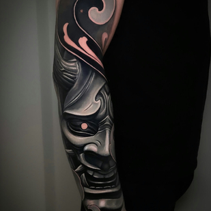 Male Black and Grey Realism tattoo on Sleeve #86257 | Tattoo Artist Tomek Glinski