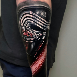 Male Black and Grey Realism tattoo on Forearm #86264 | Tattoo Artist Tomek Glinski