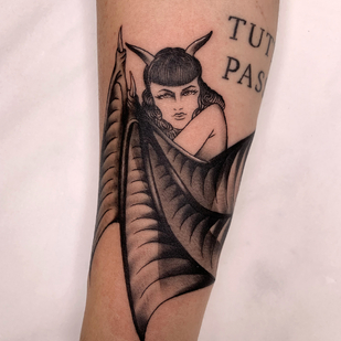Female Black and Grey  tattoo #85926 | Tattoo Artist Valera Pashkov