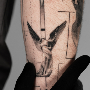 Black and Grey  tattoo #86659 | Tattoo Artist Vytautas Vy