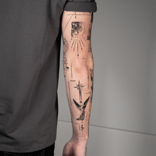 Black and Grey  tattoo #86662 | Tattoo Artist Vytautas Vy