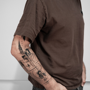 Black and Grey  tattoo #86671 | Tattoo Artist Vytautas Vy