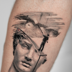 Black and Grey  tattoo #86676 | Tattoo Artist Vytautas Vy