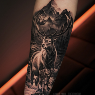 Male Black and Grey Realism tattoo on Forearm #90721 | Tattoo Artist Aleksey Titov