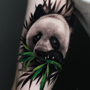 Female Black and Grey Realism tattoo #86202 | Tattoo Artist Anastasiya Yusupova CAT_KABUKI
