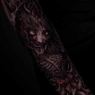 tattoo #88888 | Tattoo Artist Andrey Grimm