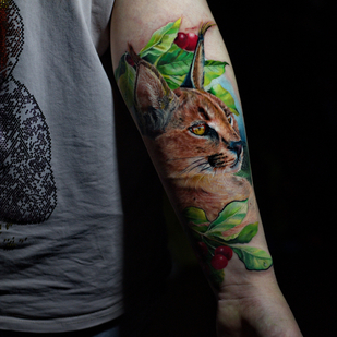 Male Color Realism tattoo on Forearm #84263 | Tattoo Artist Andrey Indigo