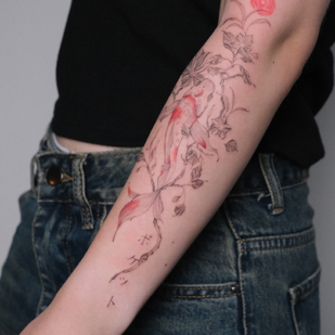 tattoo #90200 | Tattoo Artist sherst art | Danila