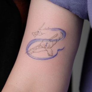 Female  Anime tattoo on Shoulder #84431 | Tattoo Artist sherst art | Danila