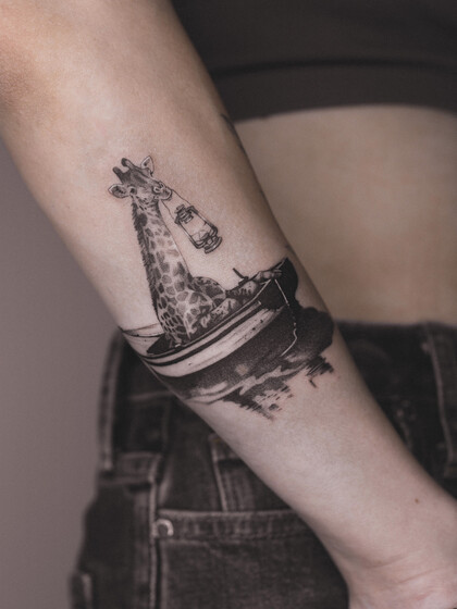 Tattoo Idea # Tattoo Artist Dariya Zhukovskaya 