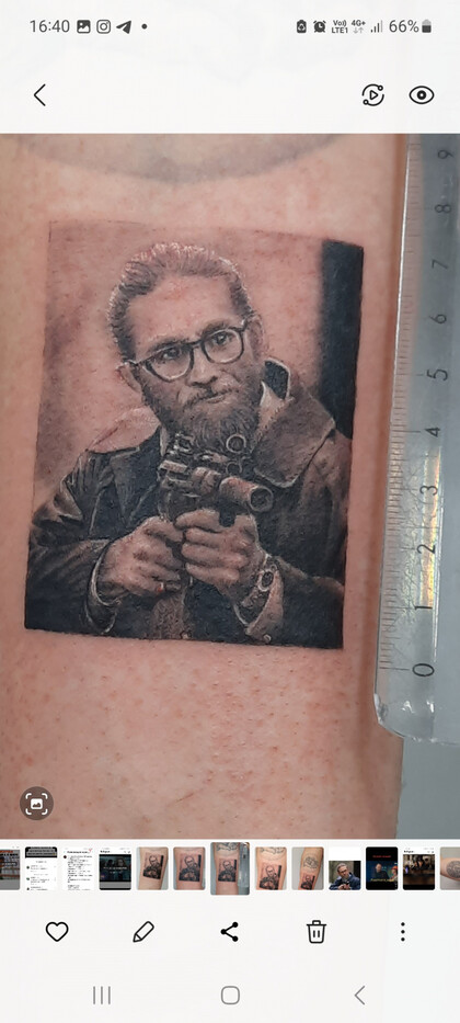 Tattoo Idea # Tattoo Artist Des Fonteynes Georgiy Andreevich