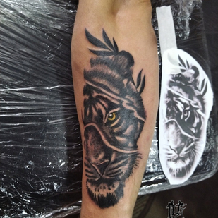 Color  tattoo #87507 | Tattoo Artist Dmitriy Kobelev