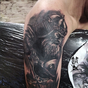 Black and Grey  tattoo #87510 | Tattoo Artist Dmitriy Kobelev