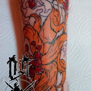 Color  tattoo #87512 | Tattoo Artist Dmitriy Kobelev