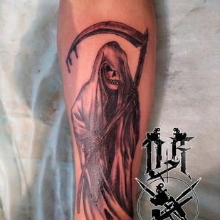 Black and Grey  tattoo #87559 | Tattoo Artist Dmitriy Kobelev