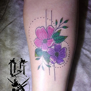 Color  tattoo #87576 | Tattoo Artist Dmitriy Kobelev