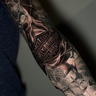 tattoo #90322 | Tattoo Artist Dmitriy Nazarov