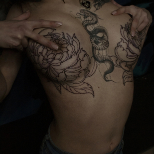 Female   tattoo #85019 | Tattoo Artist Dmitriy Voytenko