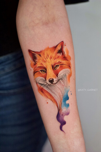 Tattoo Idea # Tattoo Artist Ekaterina Garnet / Katy Garnet