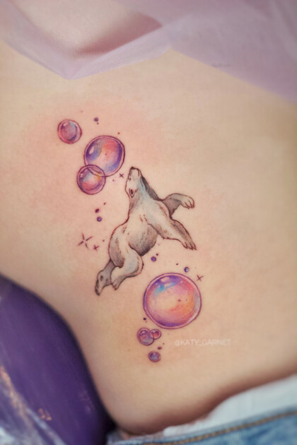 Tattoo Idea # Tattoo Artist Ekaterina Garnet / Katy Garnet
