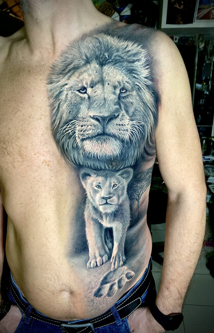 Tattoo Idea #88115 Tattoo Artist Evgeniy Bobin 