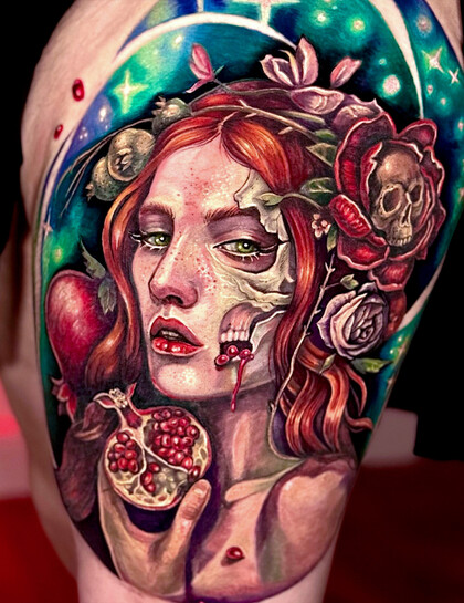 Tattoo Idea # Tattoo Artist Inna Sinano