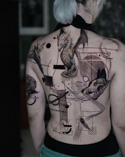 Tattoo Idea # Tattoo Artist Kirill Antique