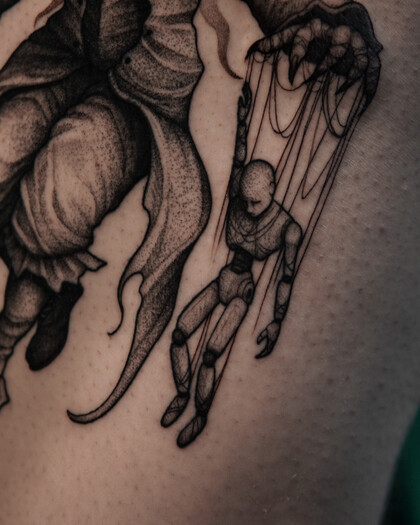 Tattoo Idea #90645 Tattoo Artist Maxim Fedosov