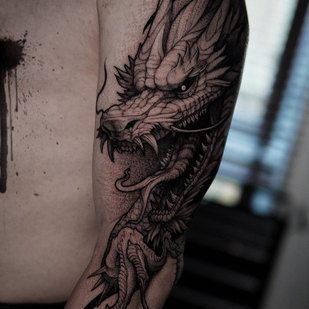 tattoo #90667 | Tattoo Artist Maxim Fedosov