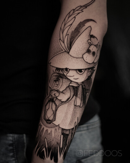 Tattoo Idea #90674 Tattoo Artist Maxim Fedosov