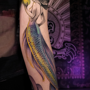 Female Color Neo-traditional tattoo on Sleeve #85224 | Tattoo Artist Marusya