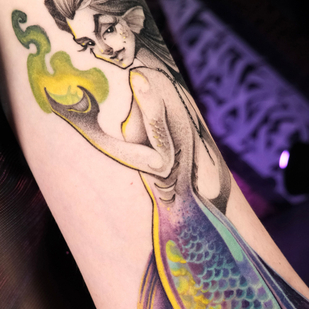 Female Color Neo-traditional tattoo on Sleeve #85236 | Tattoo Artist Marusya