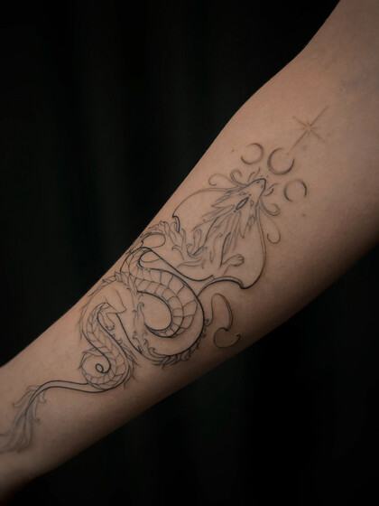 Tattoo Idea # Tattoo Artist Sergeeva Tattoo