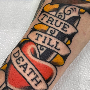 Male Color Old School tattoo #88715 | Tattoo Artist Nikita Radeckiy