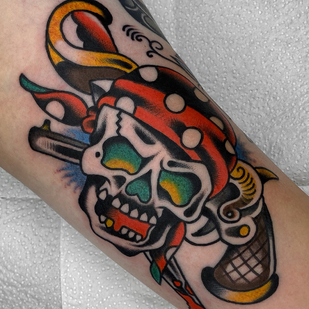 Male Color Old School tattoo #88738 | Tattoo Artist Nikita Radeckiy