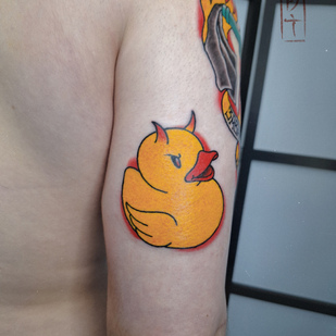 Male Color  tattoo on Shoulder #86174 | Tattoo Artist Roma Dober