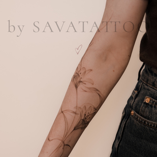 tattoo #89865 | Tattoo Artist Savinova Olga