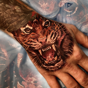 Male Color Realism tattoo #87861 | Tattoo Artist Sergey Martynov