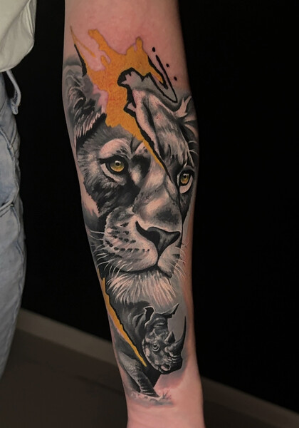 Tattoo Idea # Tattoo Artist Vasiliy Kushnarenko