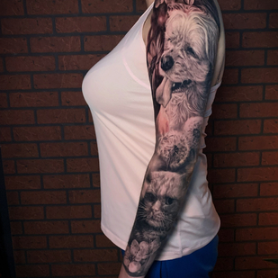 Black and Grey Realism tattoo #87969 | Tattoo Artist Victoria Ziman