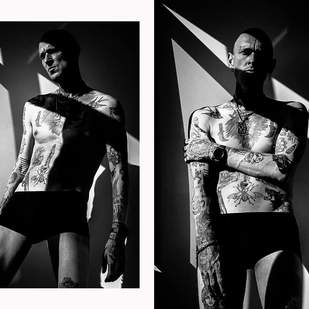 🔥 Hot photos, model's portfolio  #86363 Tattoo model Eric Rone